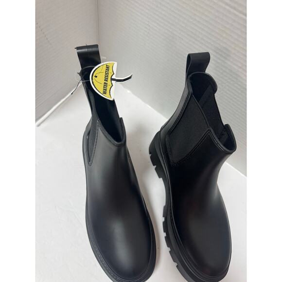 Jeffrey Campbell Womens Rain-Storm Chelsea Boots Pull On size 9 NWOB - Picture 8 of 9